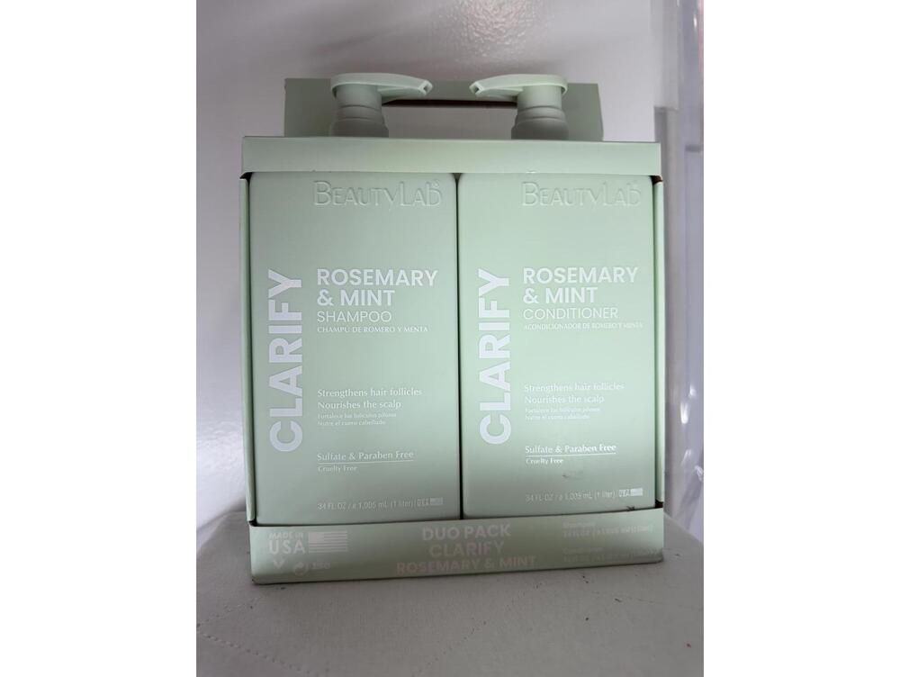 BeautyLab Clarify Rosemary & Mint Shampoo and Conditioner Duo Pack